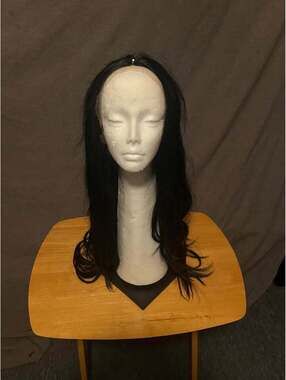 Long Black Lace Front Wig